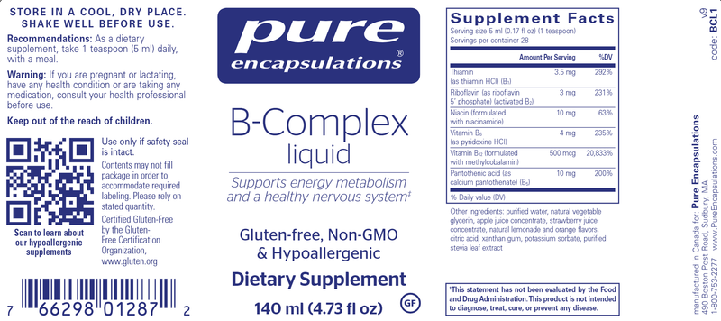 B-Complex Liquid 140 ml