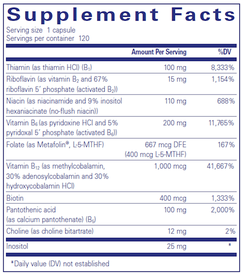 B6 Complex 120 Count