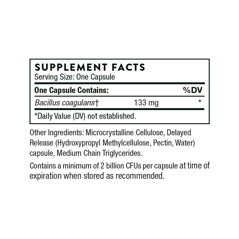 Bacillus Coagulans Thorne Products