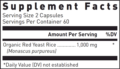 Beni Koji Red Yeast Rice 120 Count