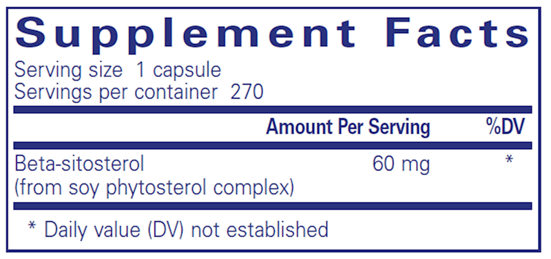 Beta-Sitosterol 270 Count