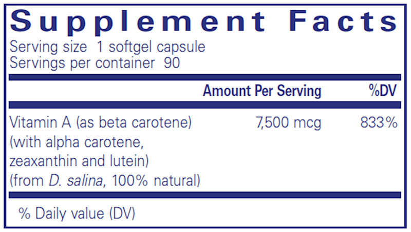 Beta Carotene 90 Count