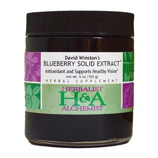 Blueberry Solid Extract (Herbalist Alchemist) Front