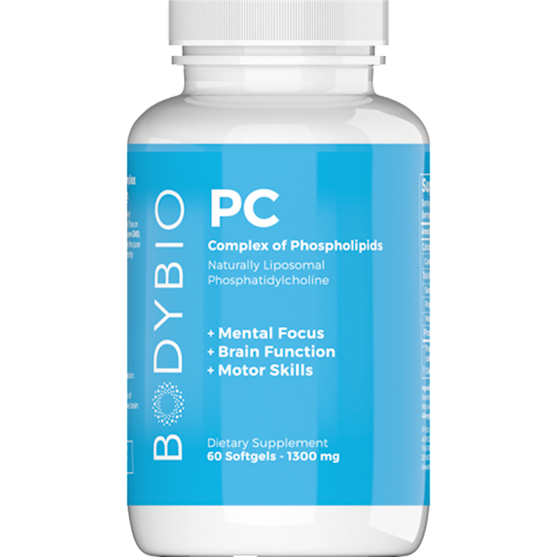 BodyBio PC Softgels (BodyBio) 60ct Front