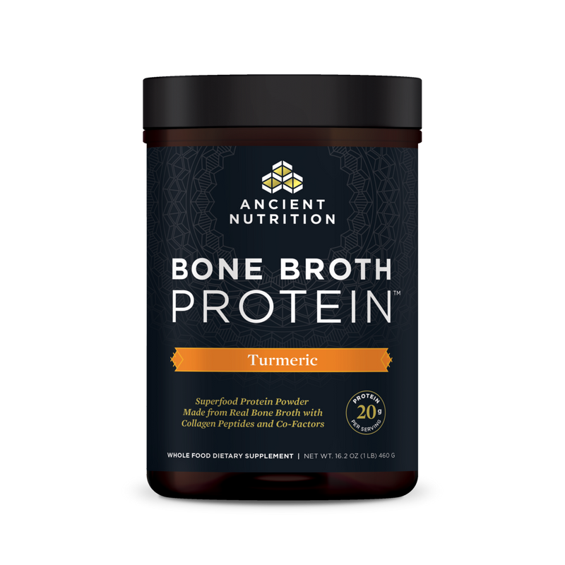 Bone Broth Protein Turmeric (Ancient Nutrition) Front