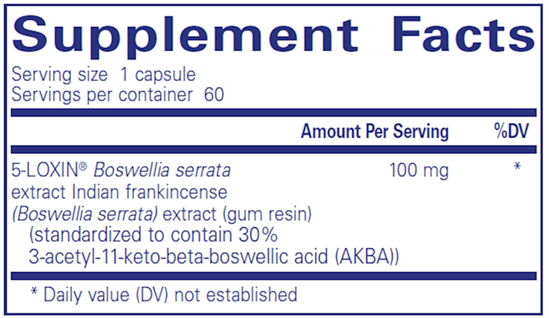 Boswellia AKBA 60 Count