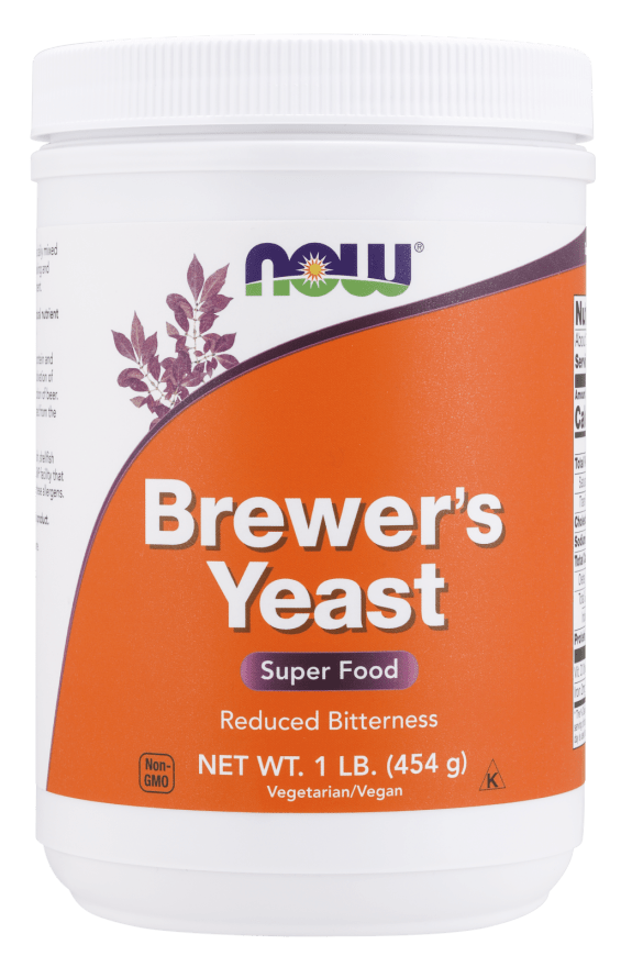 Brewer's Yeast Reduced Bitterness (NOW) Front