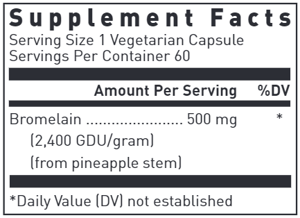 Bromelain 500 mg