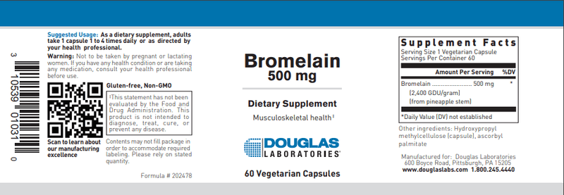 Bromelain 500 mg