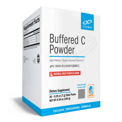 Buffered C Powder Fruit Punch (Xymogen)