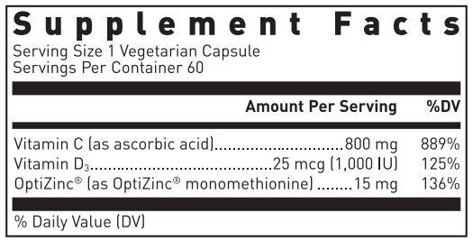 BACKORDER ONLY - C-D-ZINC