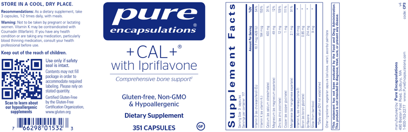 +CAL+ With Ipriflavone 351 Count