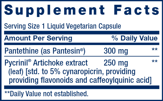 CHOL-Support™ (Life Extension) Supplement Facts