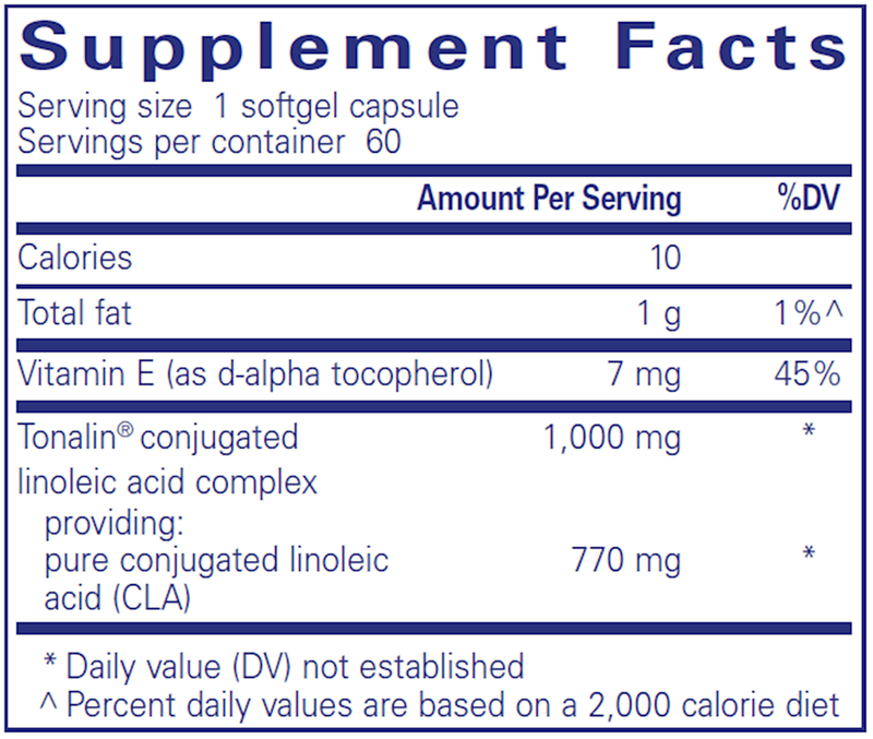 CLA 1000 Mg 60 Count