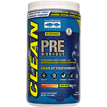 CLEAN Pre Workout Trace Minerals Research