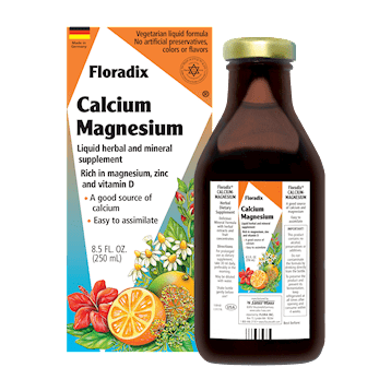 Calcium-Magnesium Liquid (Salus) Front