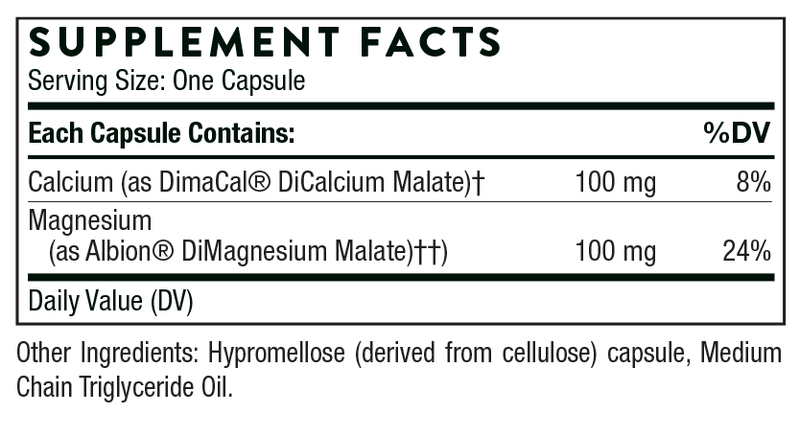 Calcium-Magnesium Malate Thorne Products