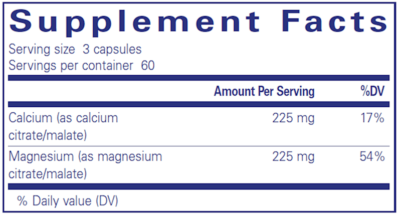 Calcium Magnesium (citrate/malate)