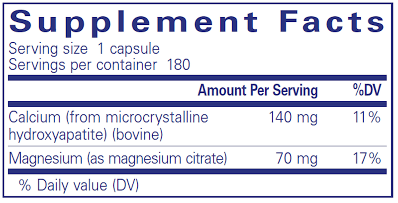 Calcium (MCHA) with Magnesium