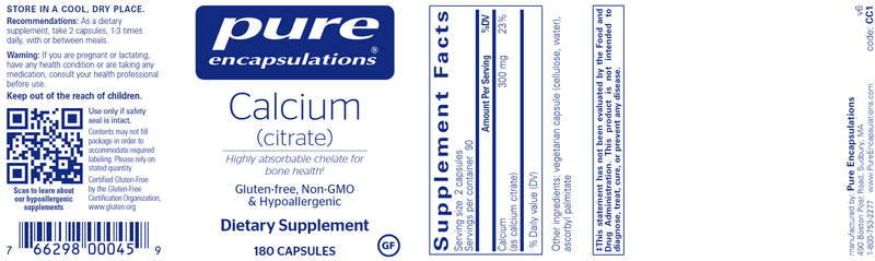 Calcium (citrate)