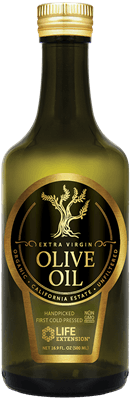 California Estate Organic Extra Virgin Olive Oil (Life Extension) Front