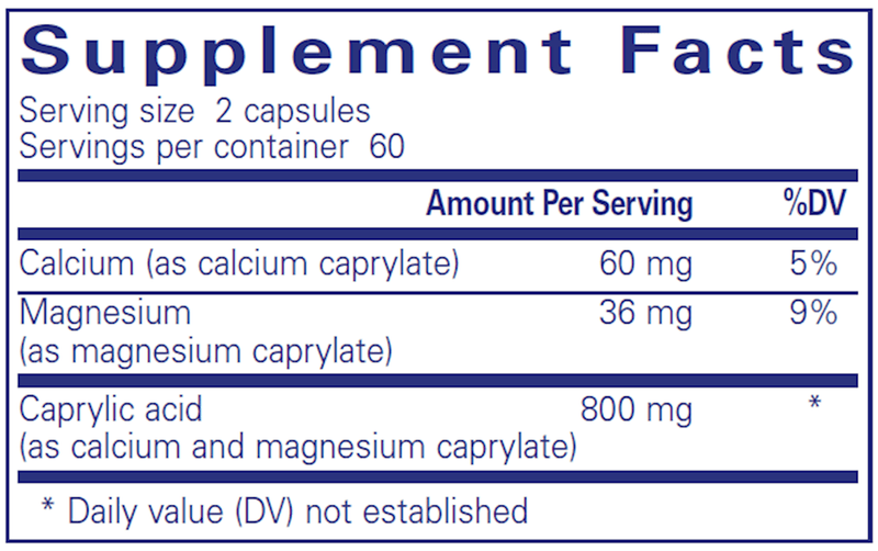 Caprylic Acid 120 Count