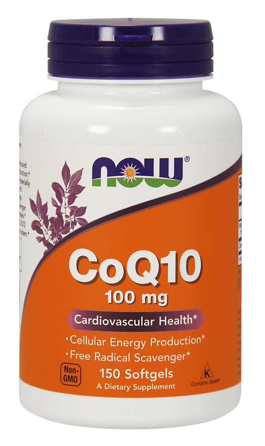 CoQ10 100 mg (NOW) Front