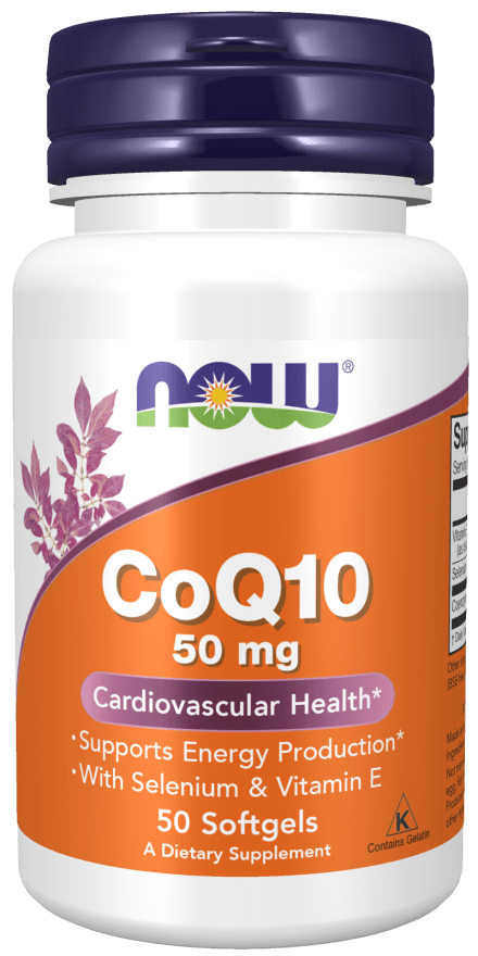 CoQ10 50 mg (NOW) Front