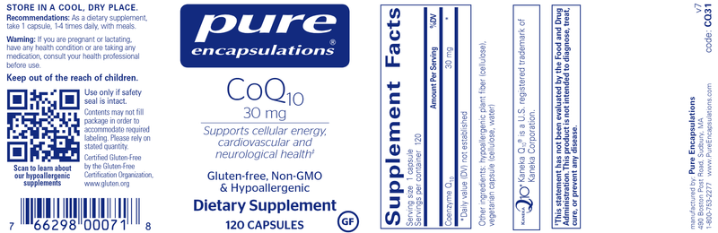 CoQ10 30 Mg.