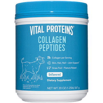 Collagen Peptides Unflavored 20 oz (Vital Proteins) Front