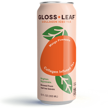 Collagen Iced Tea - Mango Pineapple (Gloss Leaf)