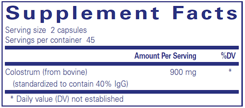 Colostrum [40% IgG] 90ct