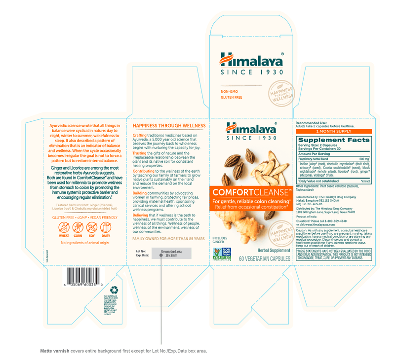 ComfortCleanse Himalaya Wellness label