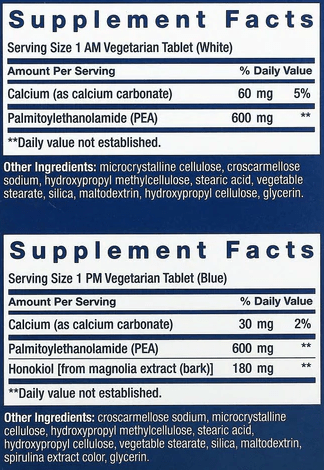 ComfortMAX™ (Life Extension) Supplement Facts