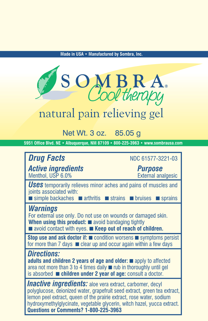 Cool Therapy Roll-On (Sombra) Label