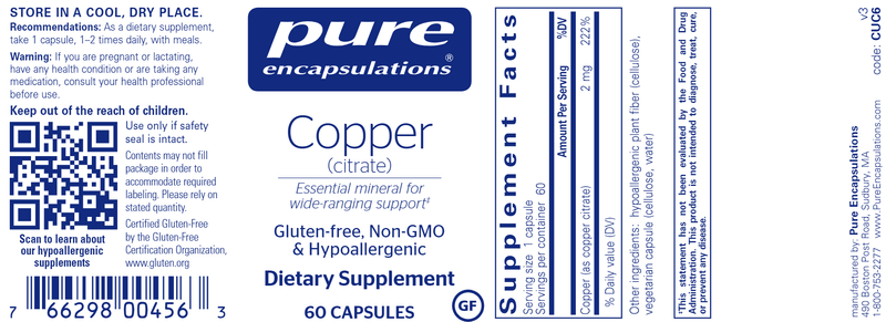 Copper (Citrate)