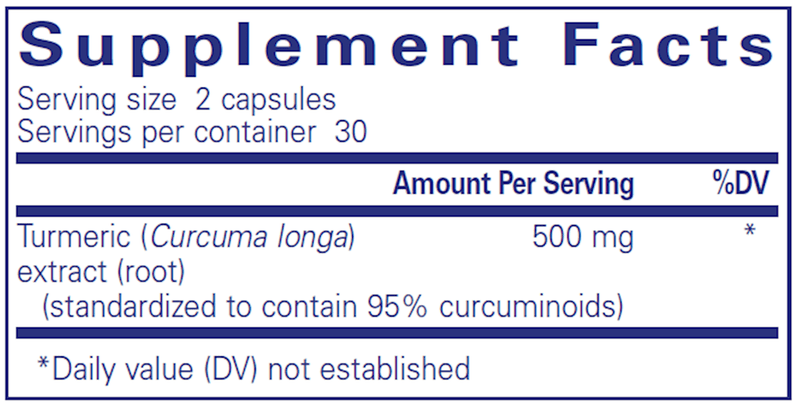 Curcumin 60 Count