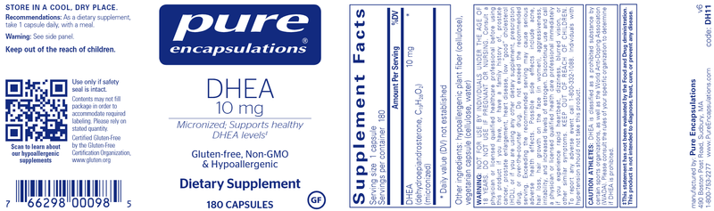 DHEA 10 Mg. 180 Count