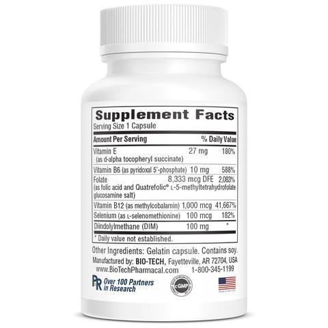 DIM 100 mg (Bio-Tech Pharmacal) Supplement Facts