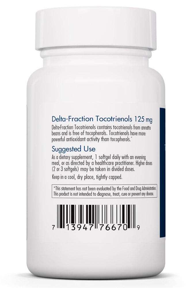 Delta-Fraction Tocotrienols 125 mg