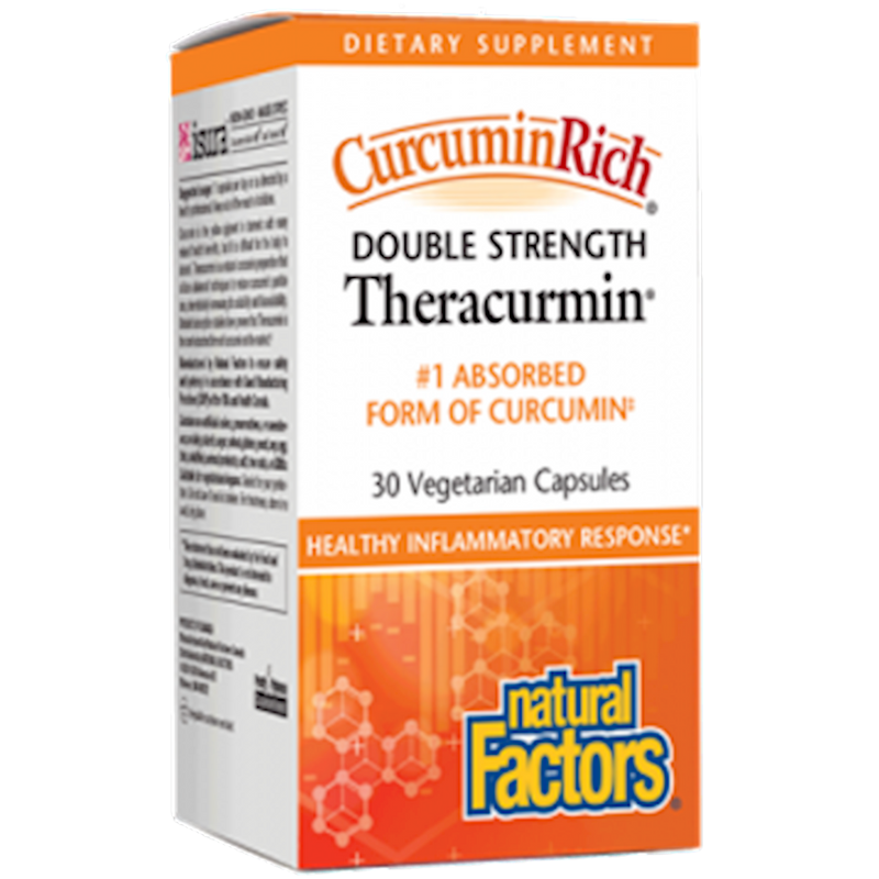 Double Strength Theracurmin (Natural Factors) Front