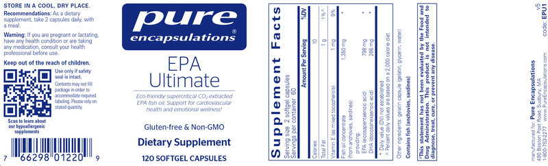 EPA Ultimate 120ct