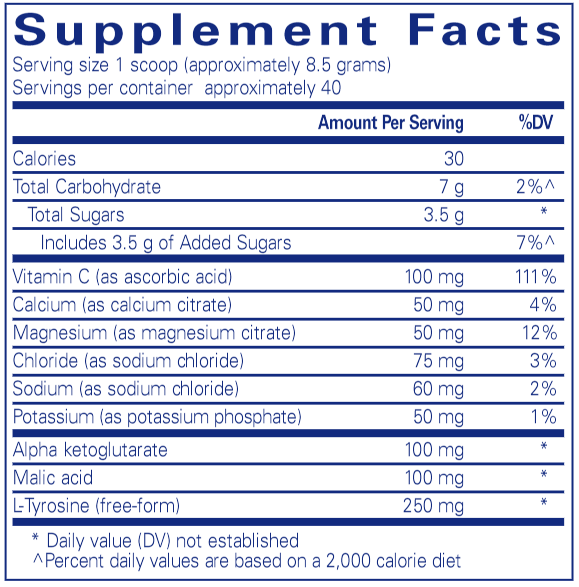 Electrolyte/Energy formula 340 g