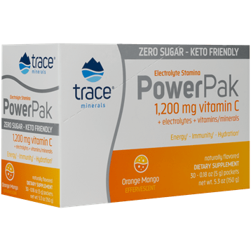 Electrolyte PowerPak Orange Mango Trace Minerals Research