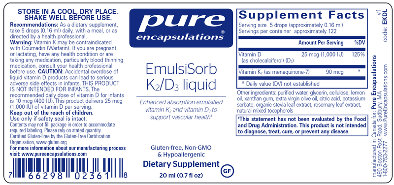 EmulsiSorb K2/D3 liquid