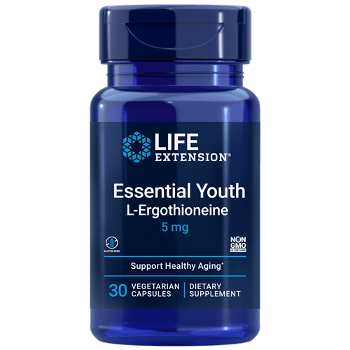 Essential Youth L-Ergothioneine (Life Extension) Front