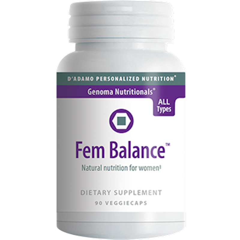 FemBalance (D'Adamo Personalized Nutrition) Front