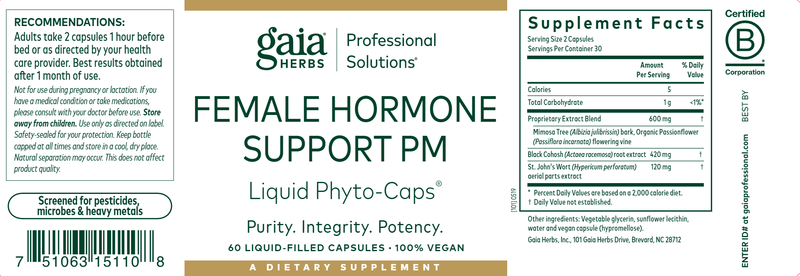 Female Hormone Support PM