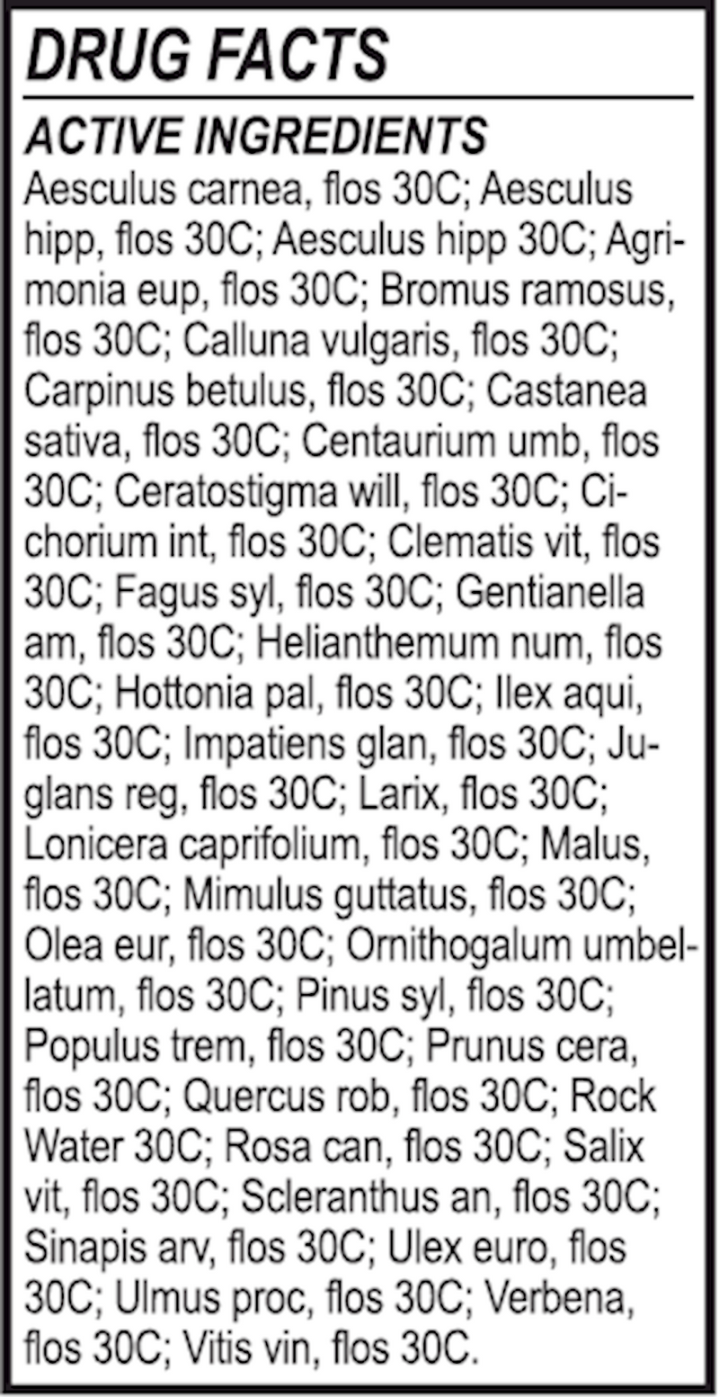 Fields of Flowers (Energetix) Drug Facts