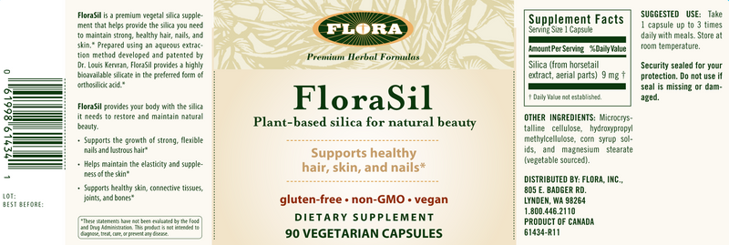 FloraSil (Flora) Label